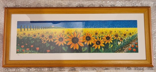 Quadro vintage girasoli di - vintage, "girasoli"