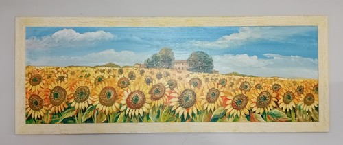 Quadro moderno dipinto - a, mano