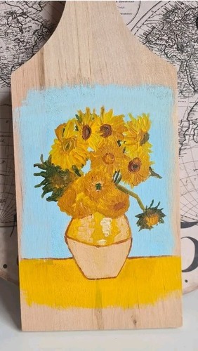 Quadro dipinto tagliere - tagliere, in