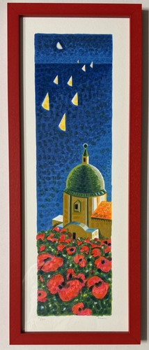 Quadro serigrafia mimmo - quadro,